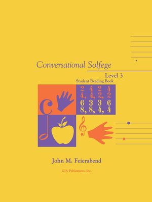 cover image of Conversational Solfege Level 3 Student Reading Book